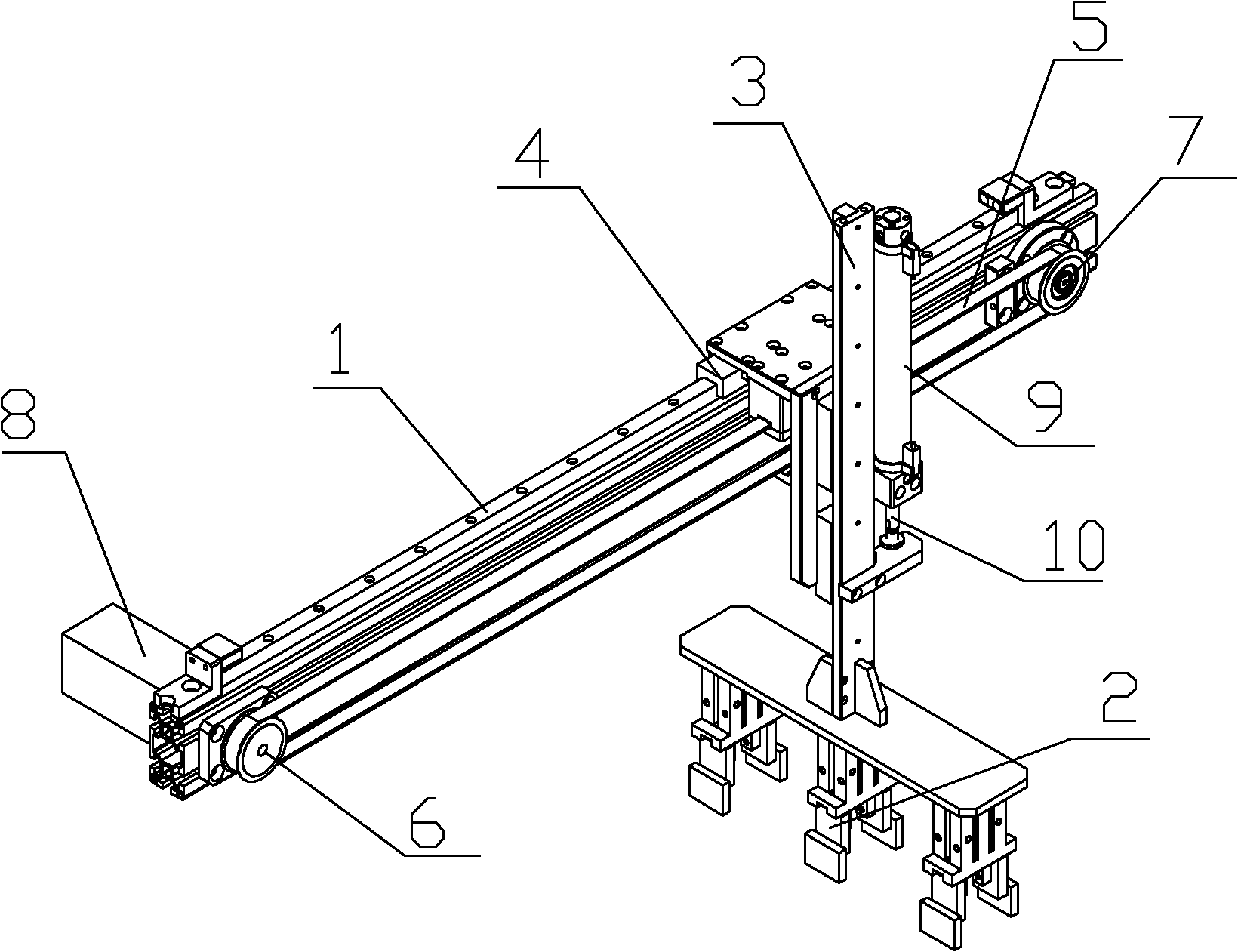 Electric energy meter carrying manipulator suitable for meter box