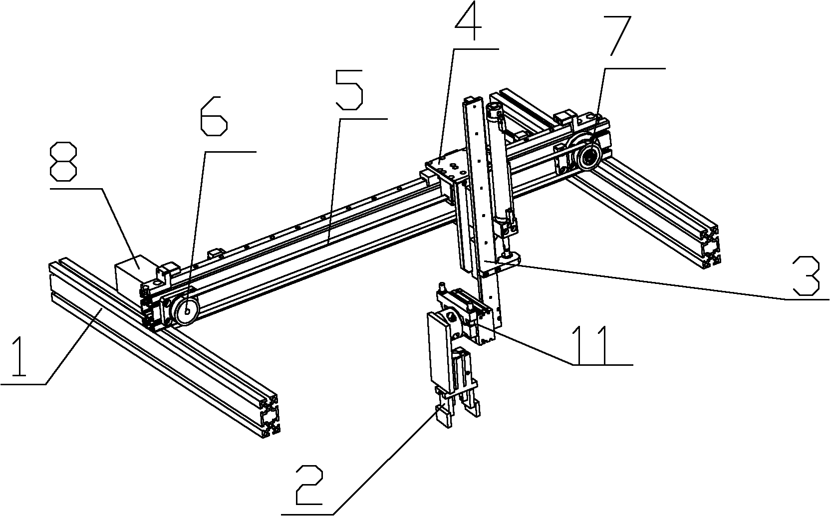 Electric energy meter carrying manipulator suitable for meter box