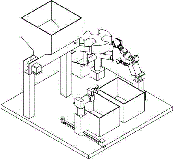 Intelligent screening, pit removing and peach cutting robot