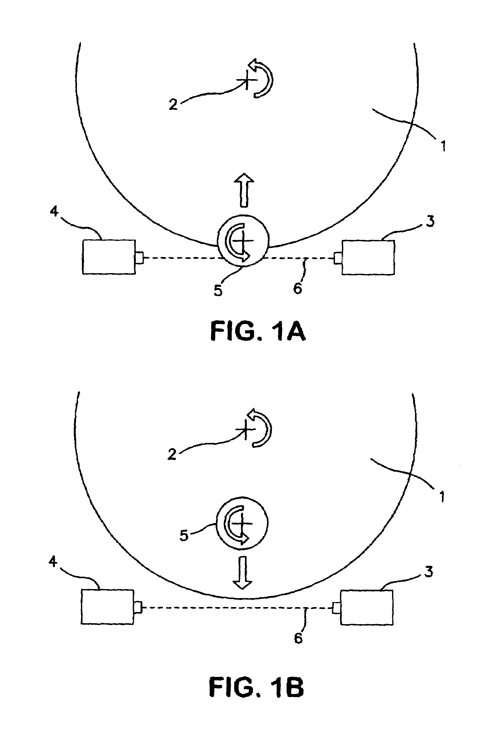 Method and apparatus for inline measurement of material removal during a polishing or grinding process