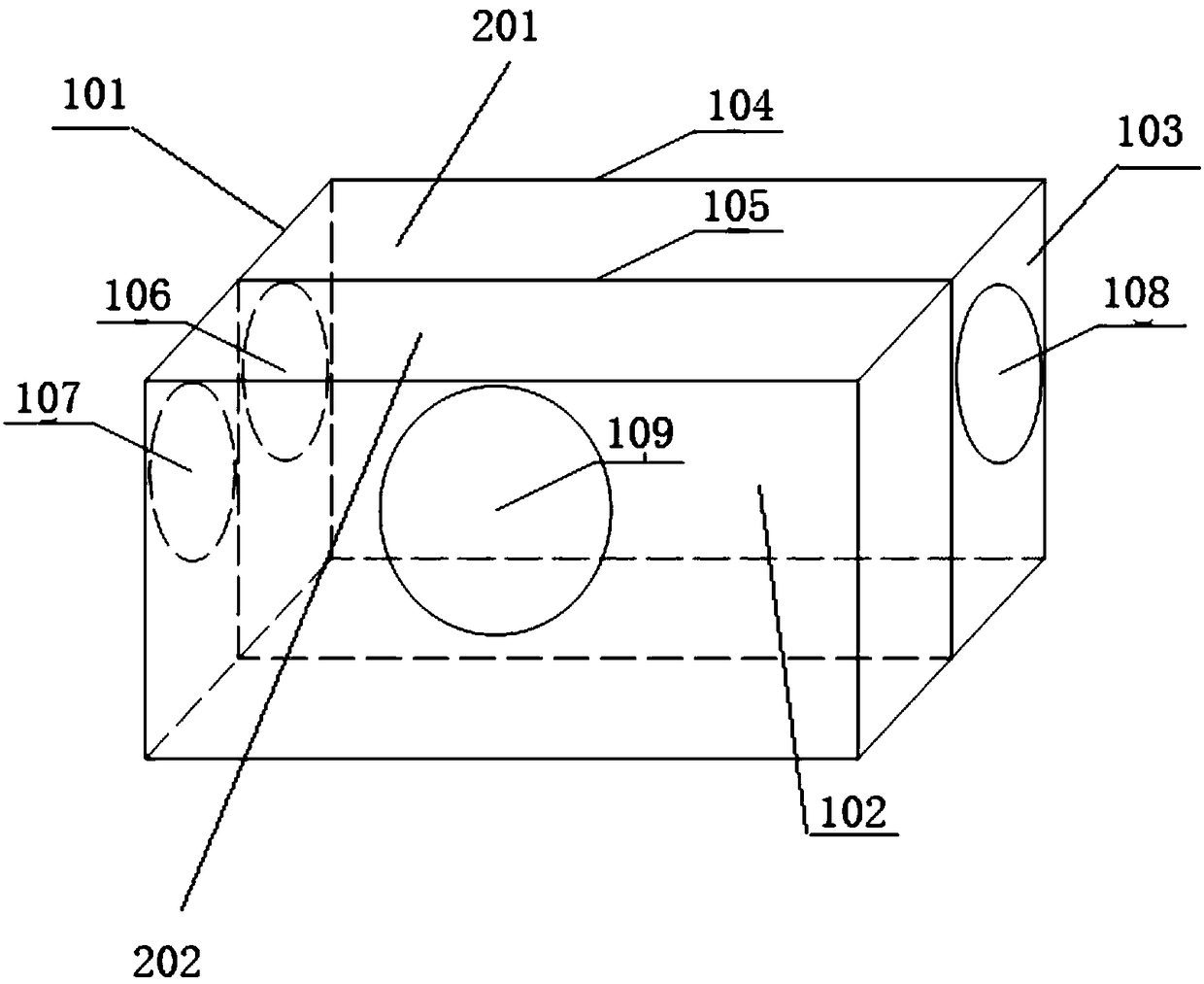 The construction method based on the diversion partition warehouse and the device of the diversion partition warehouse