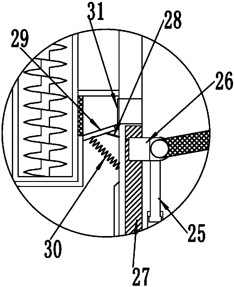 Circulating type sand sieving device for building engineering