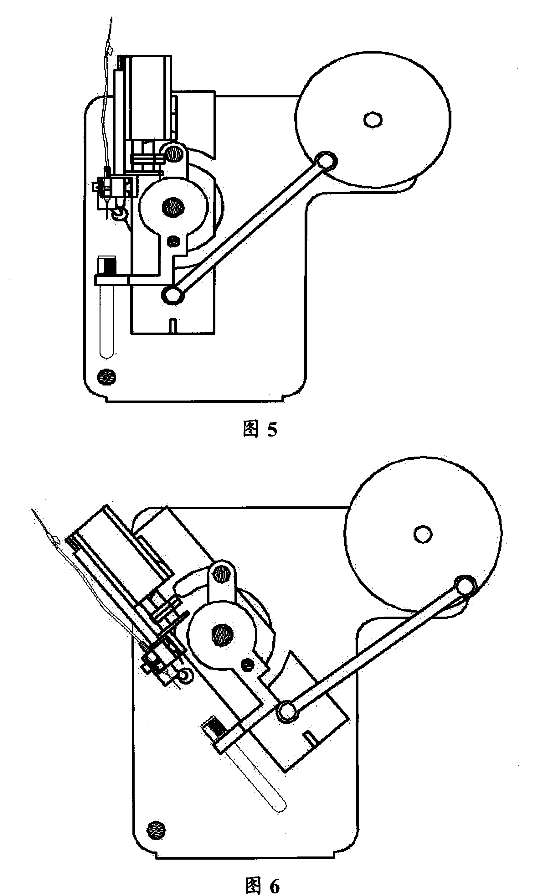 Automatic blood sampling system as well as blood sampling equipment