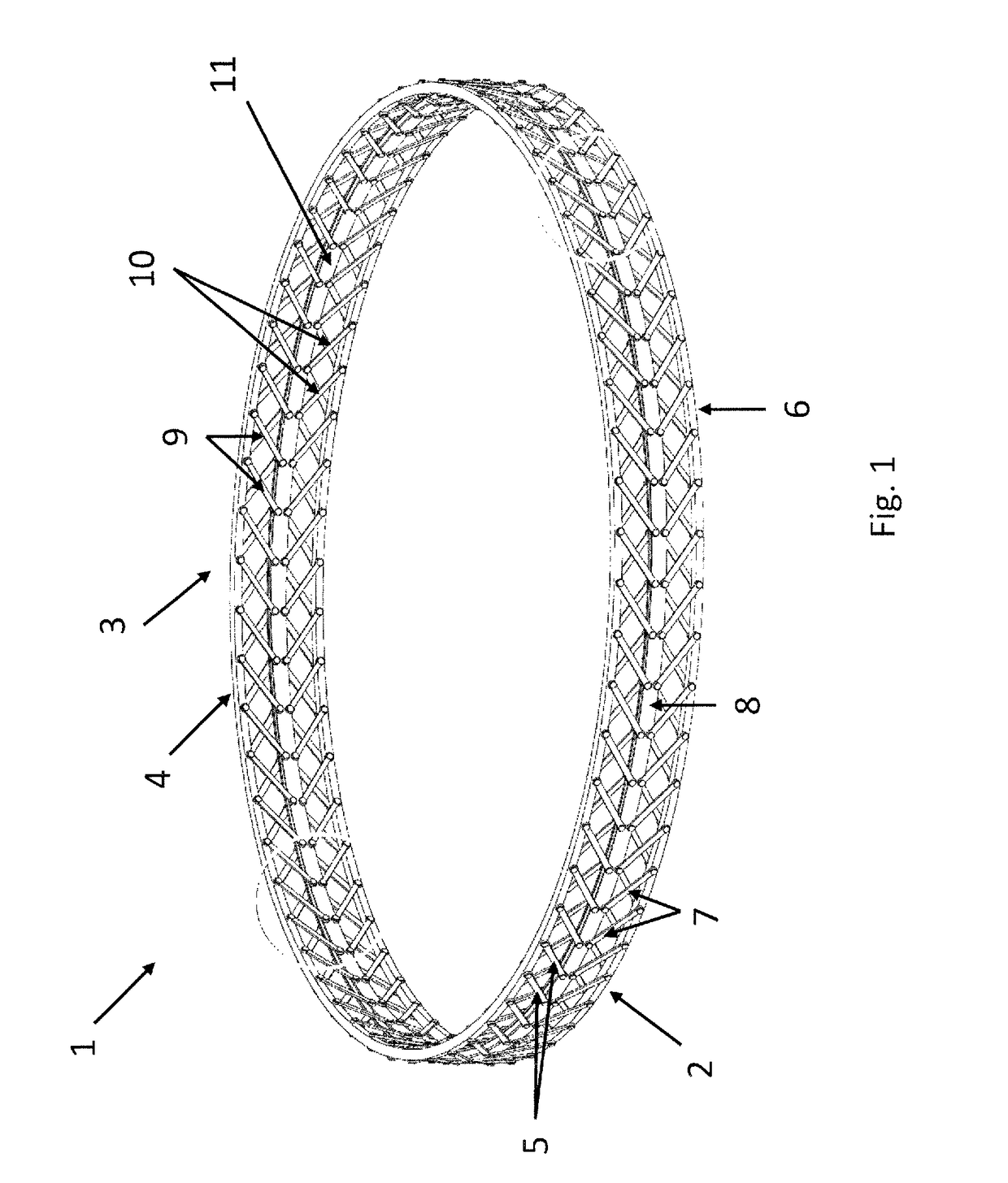 Shock damping element