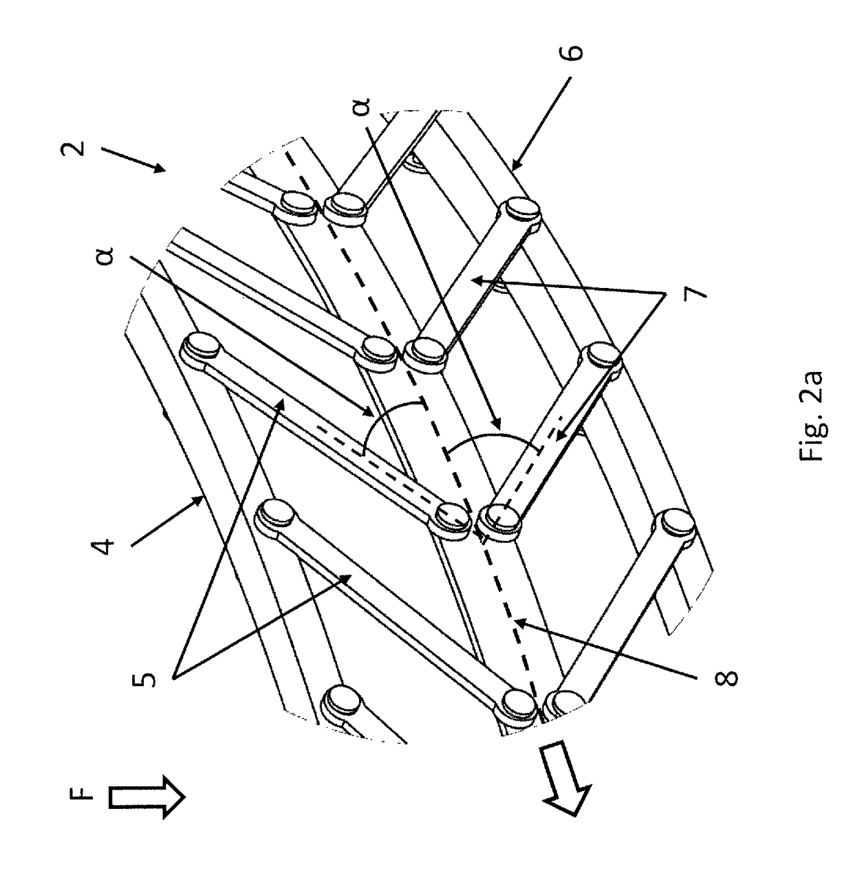 Shock damping element