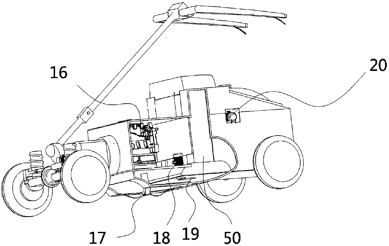 Garden weeding device