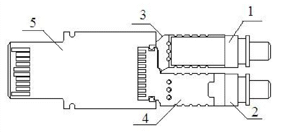 CSFP optical transceiver module