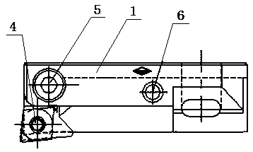 Fine-tuning fine boring tool holder and its adjustment method