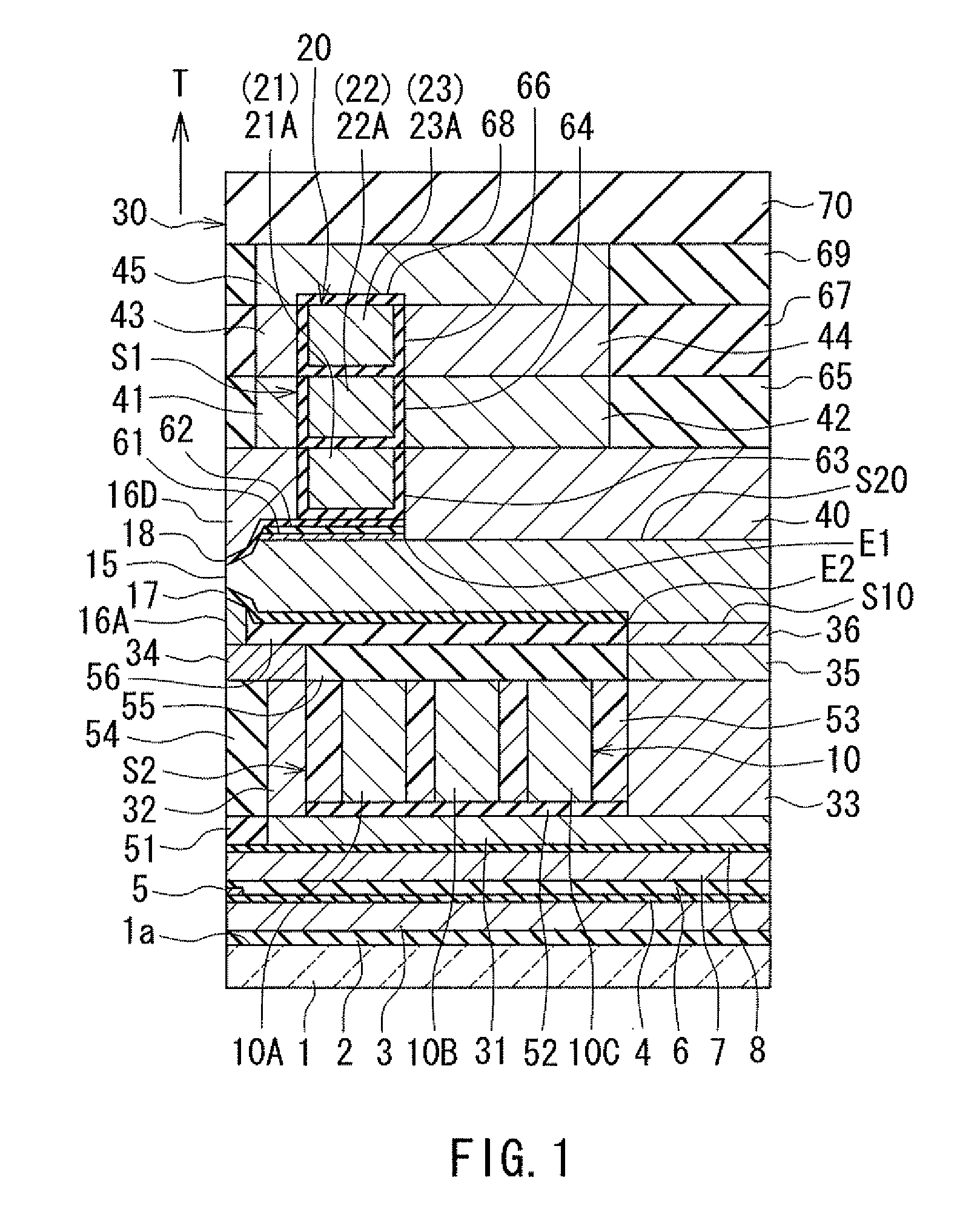 Magnetic head for perpendicular magnetic recording having a main pole and a shield