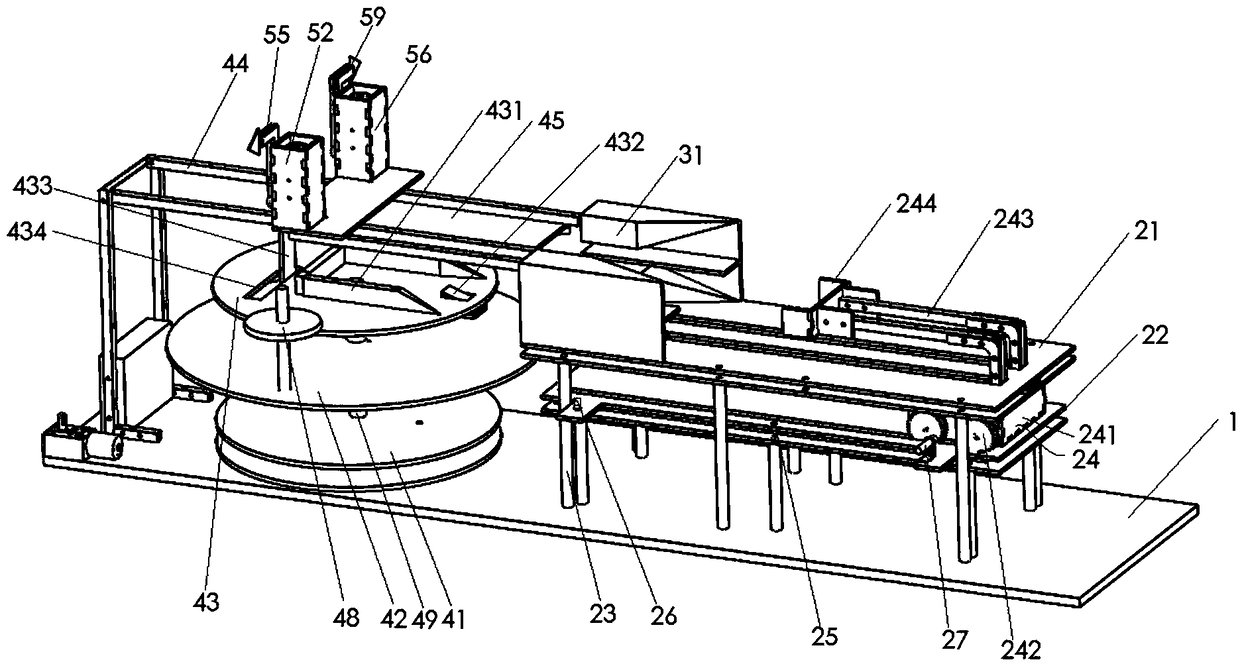 A carton automatic buckle cover, sealing machine