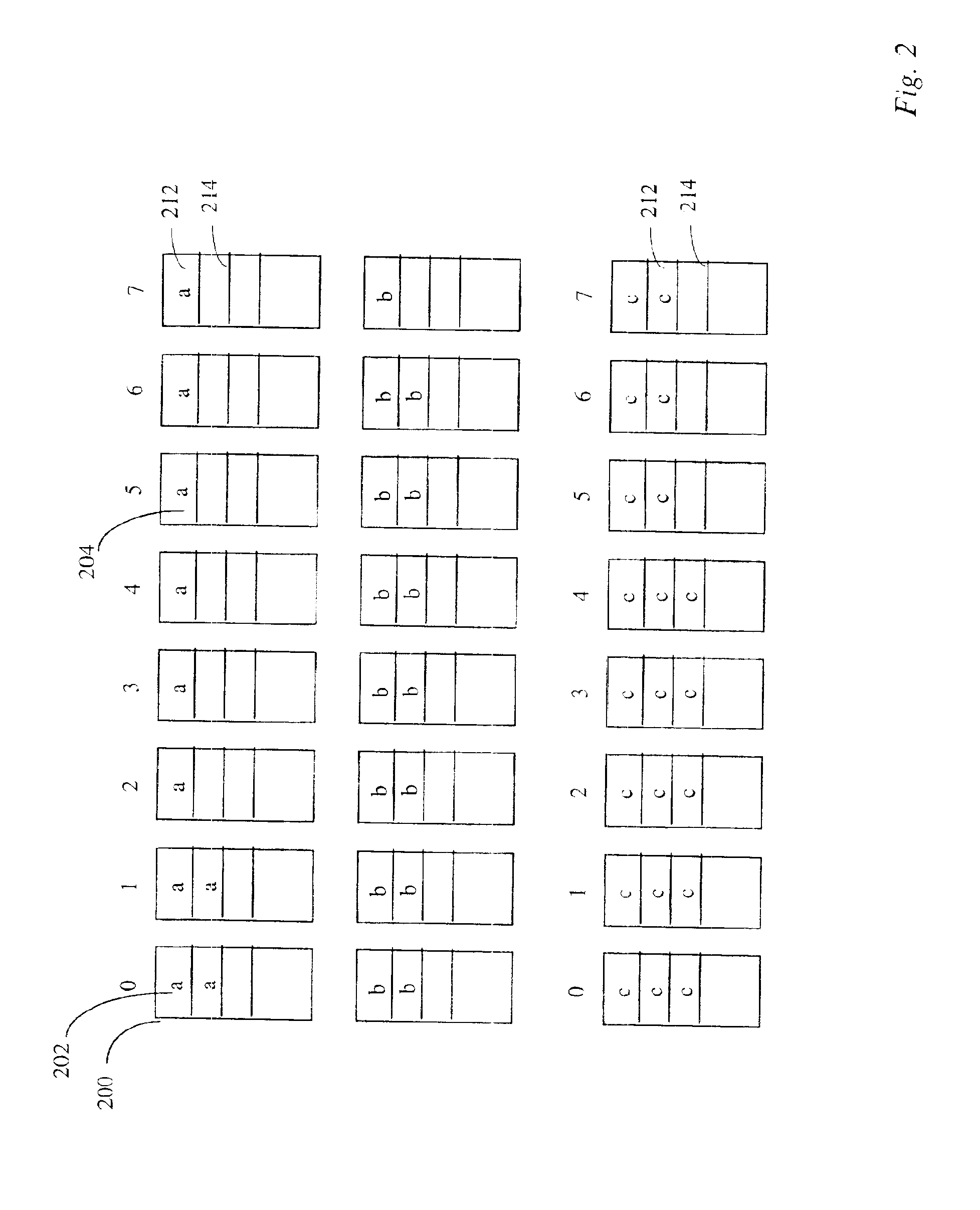 Compact segmentation of variable-size packet streams