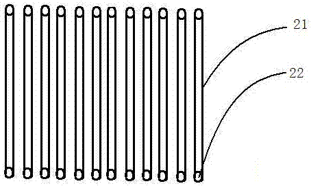 Motor vehicle with free cloth bag array for removing fog and haze