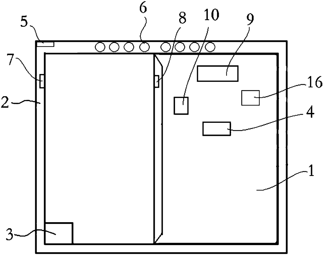 A smart home sliding door controlled by a single chip computer