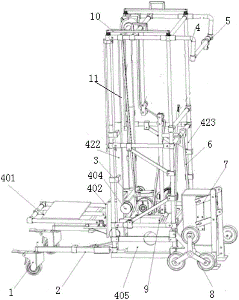 Multifunctional portable express carrying machine