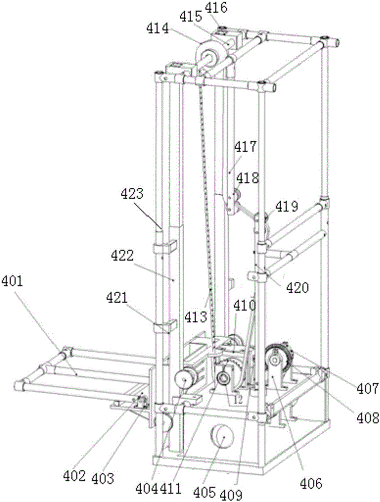 Multifunctional portable express carrying machine