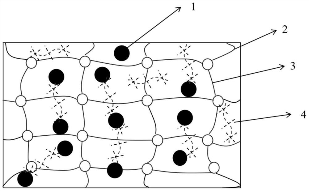 Enhanced epoxy asphalt binder and preparation method thereof