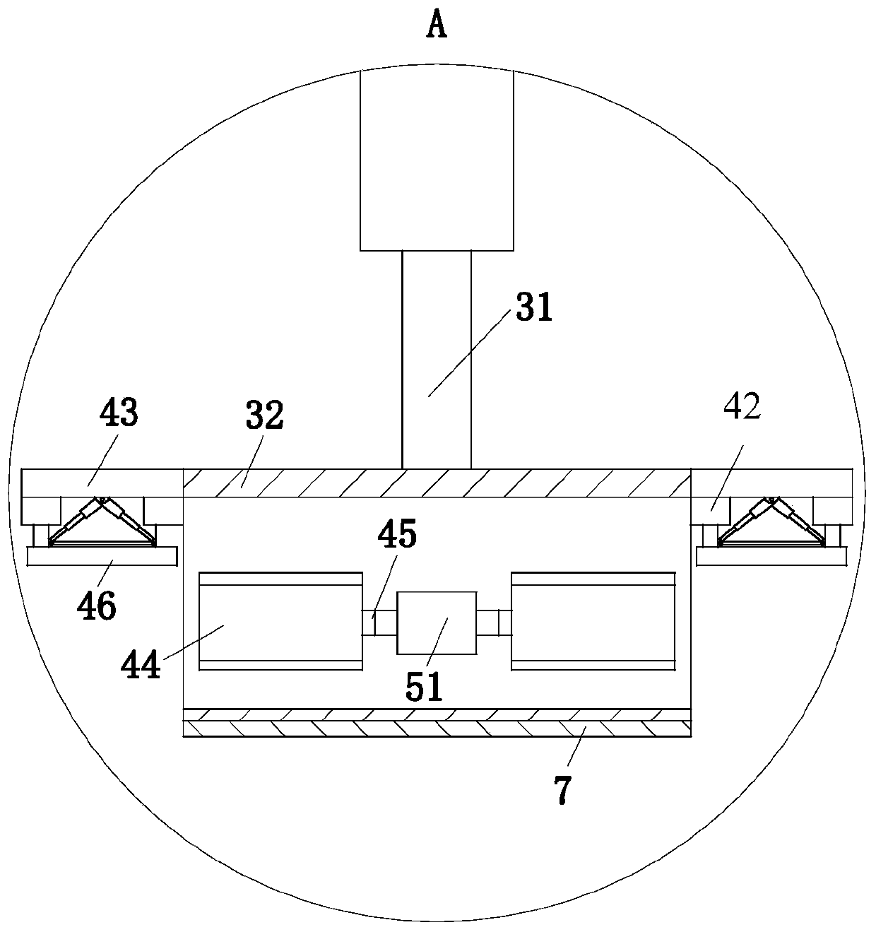 A giant I-beam straightening system