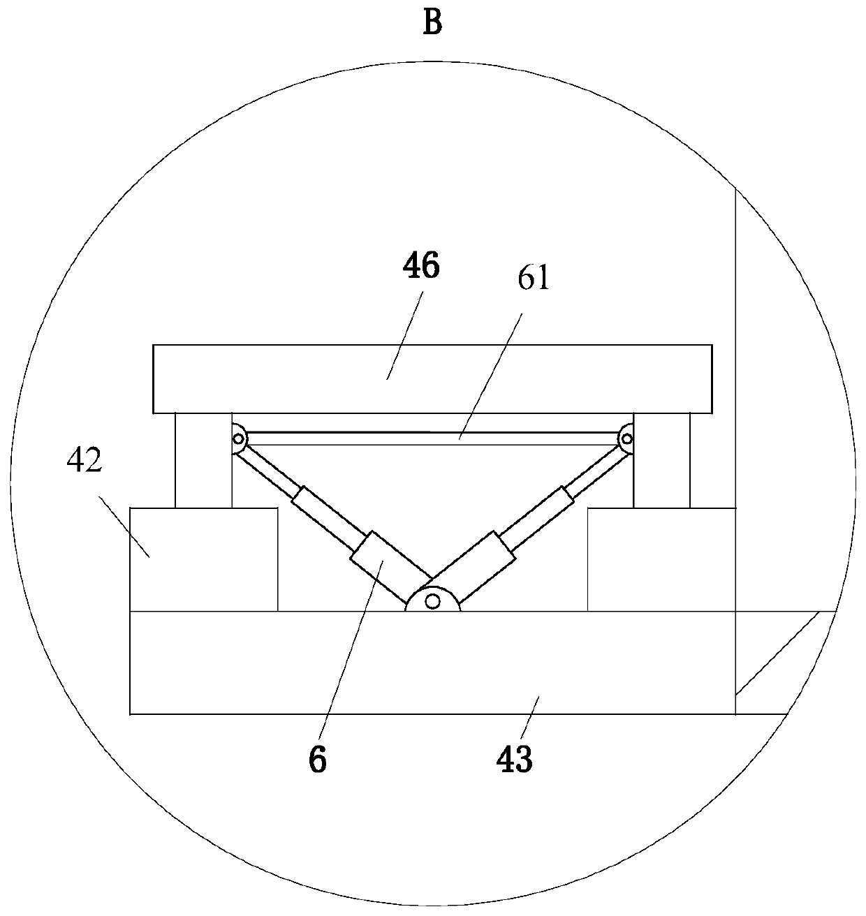 A giant I-beam straightening system