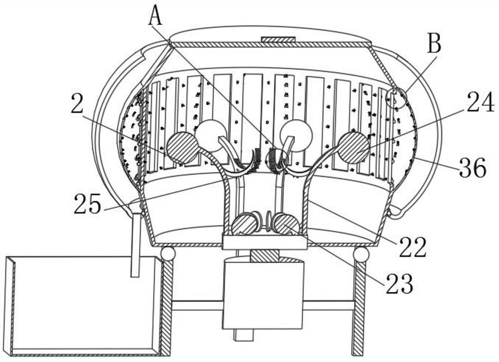 Sludge treatment process for seawater desalination