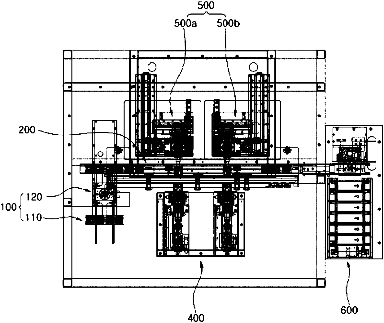 Ultrasonic-welding joining apparatus of semiconductor substrate