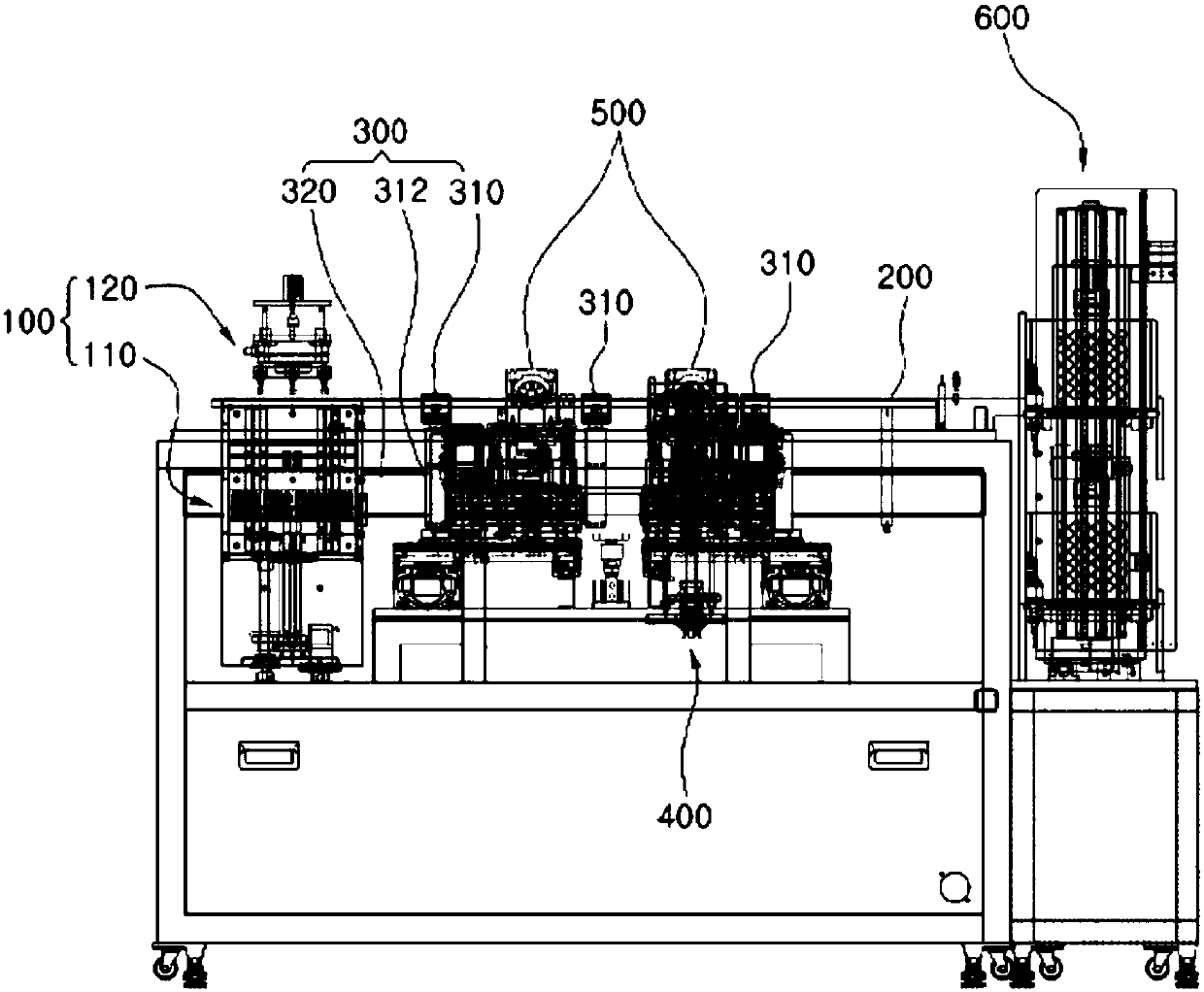 Ultrasonic-welding joining apparatus of semiconductor substrate