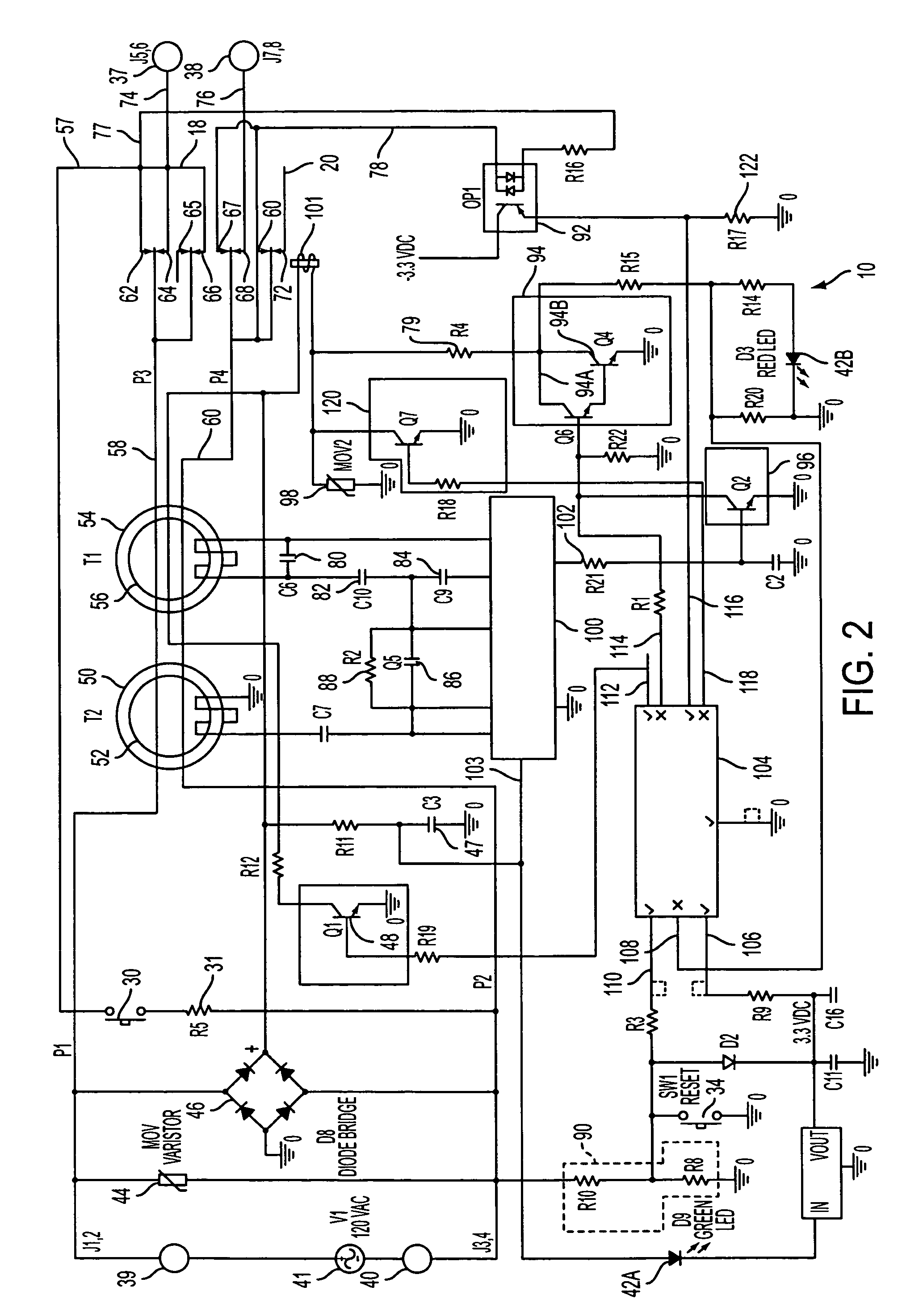 Self testing digital fault interrupter