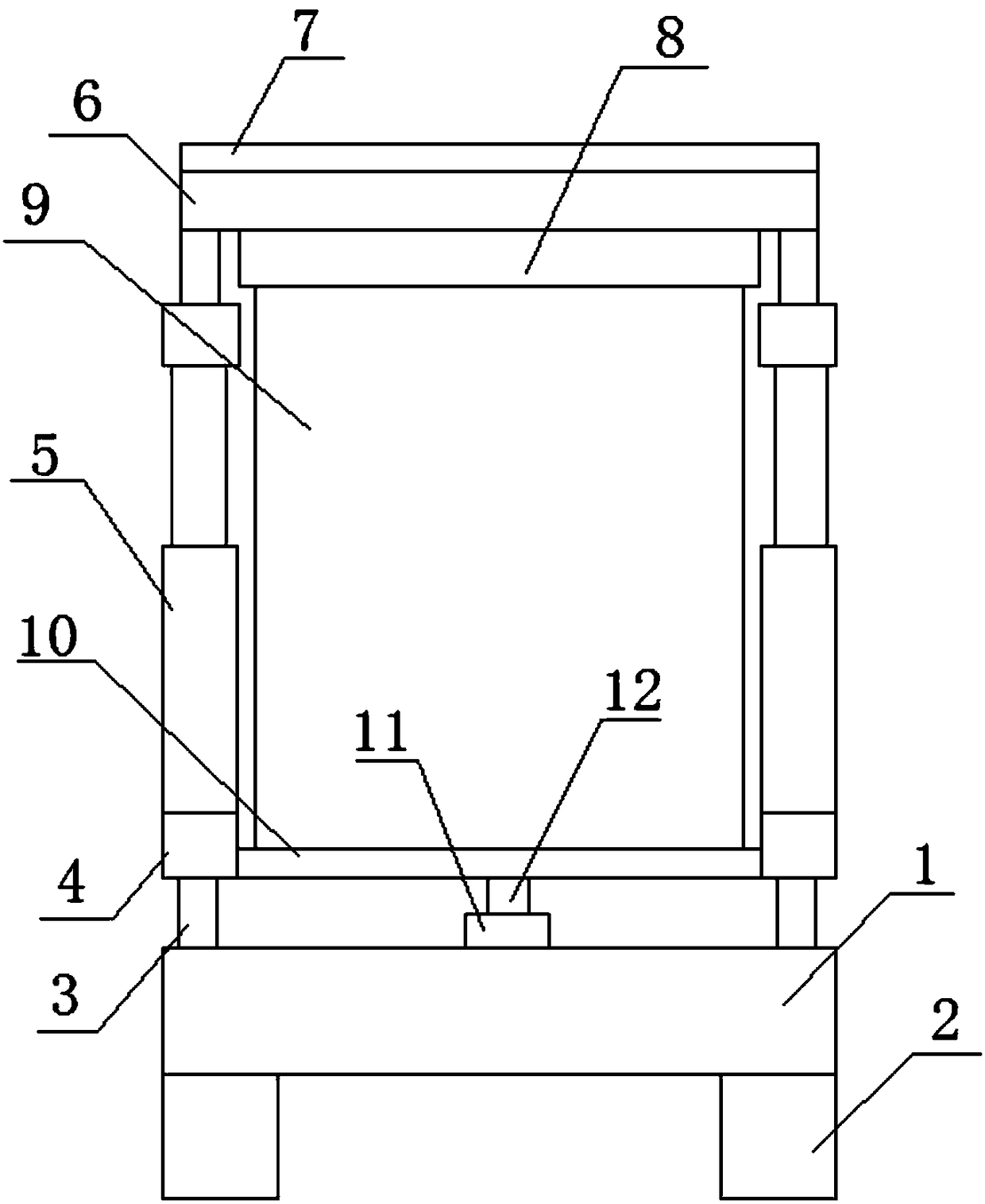 Municipal garden sapling sunshade device