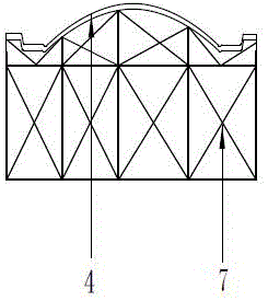 A method of manufacturing a wind power blade girder mold