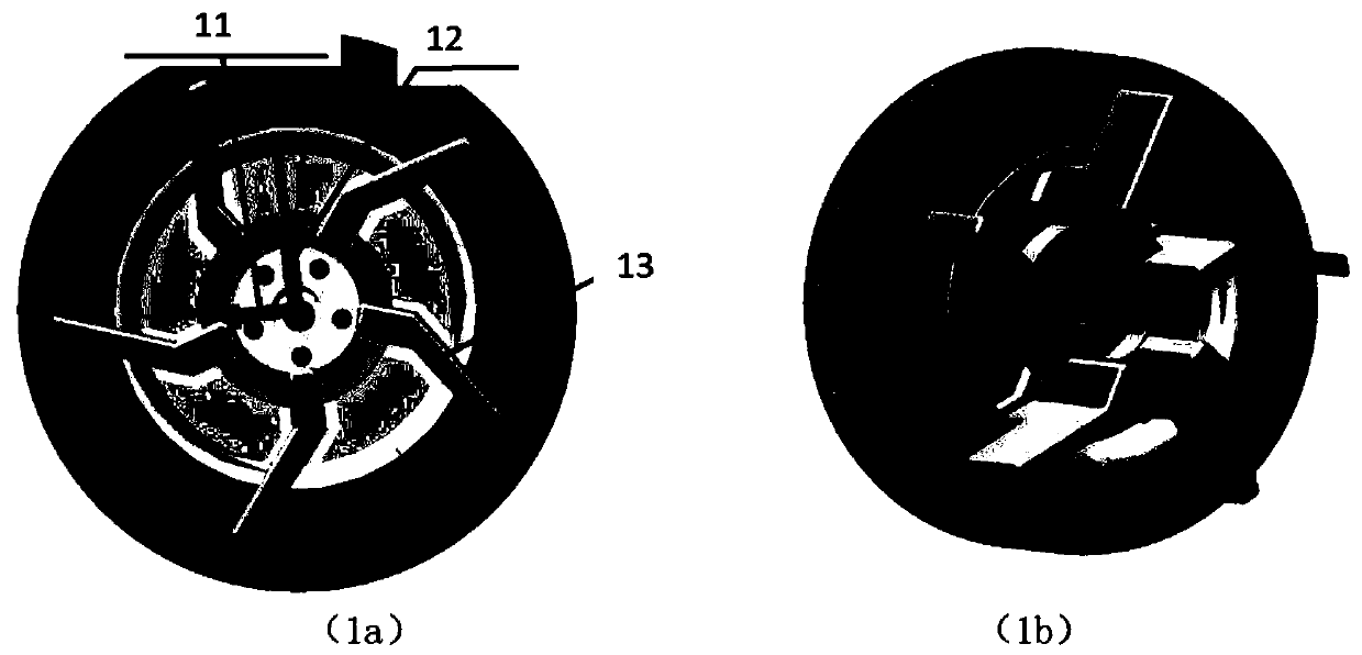 Amphibious composite wheel and amphibious vehicle