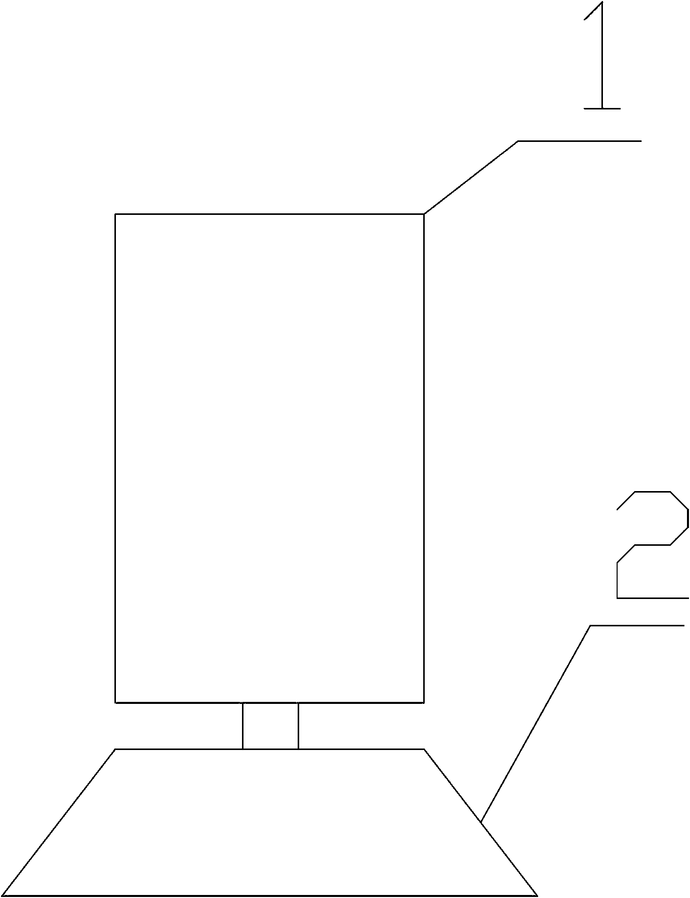 Device and method for tracing cracks of rock sample