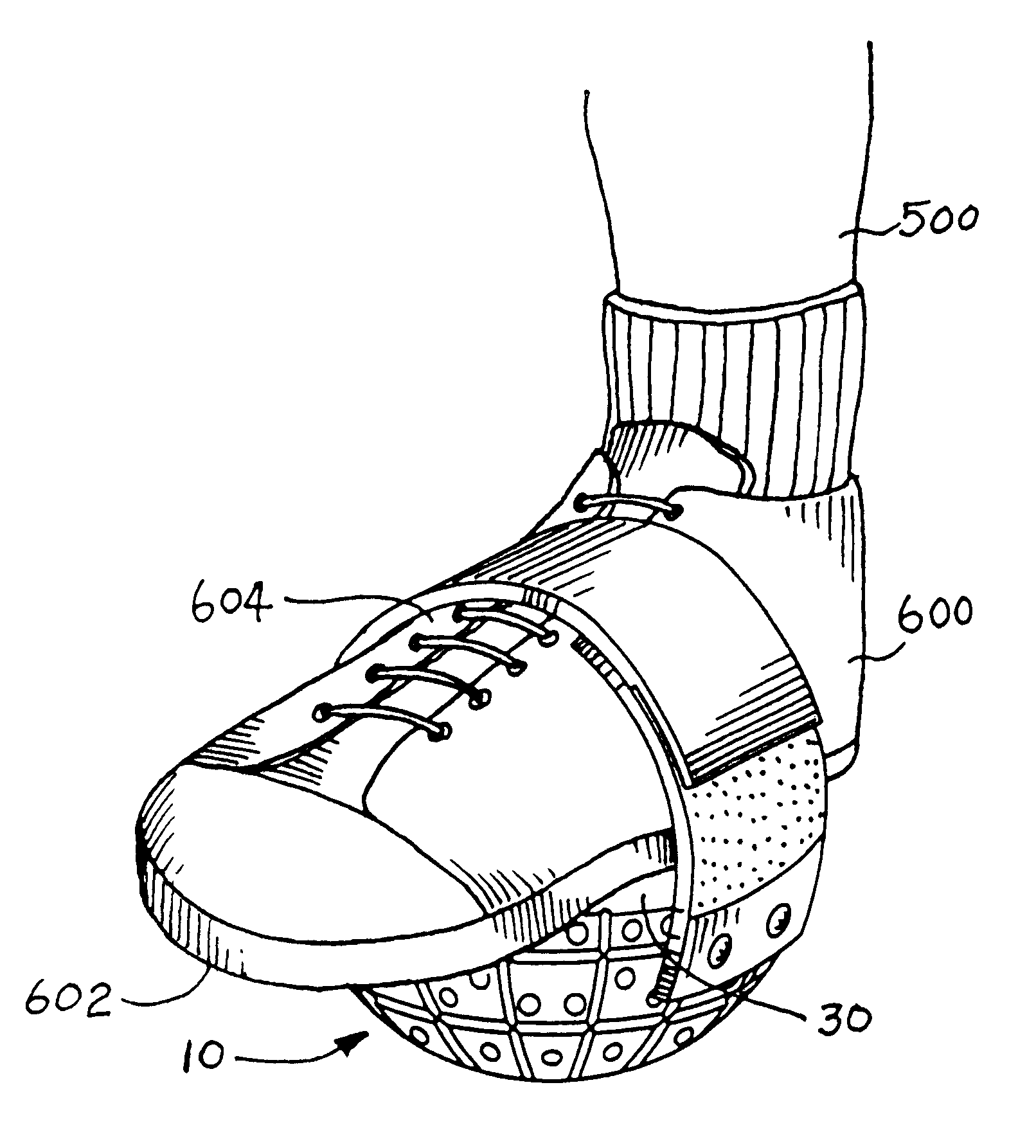 Flexible hemispherical exercise