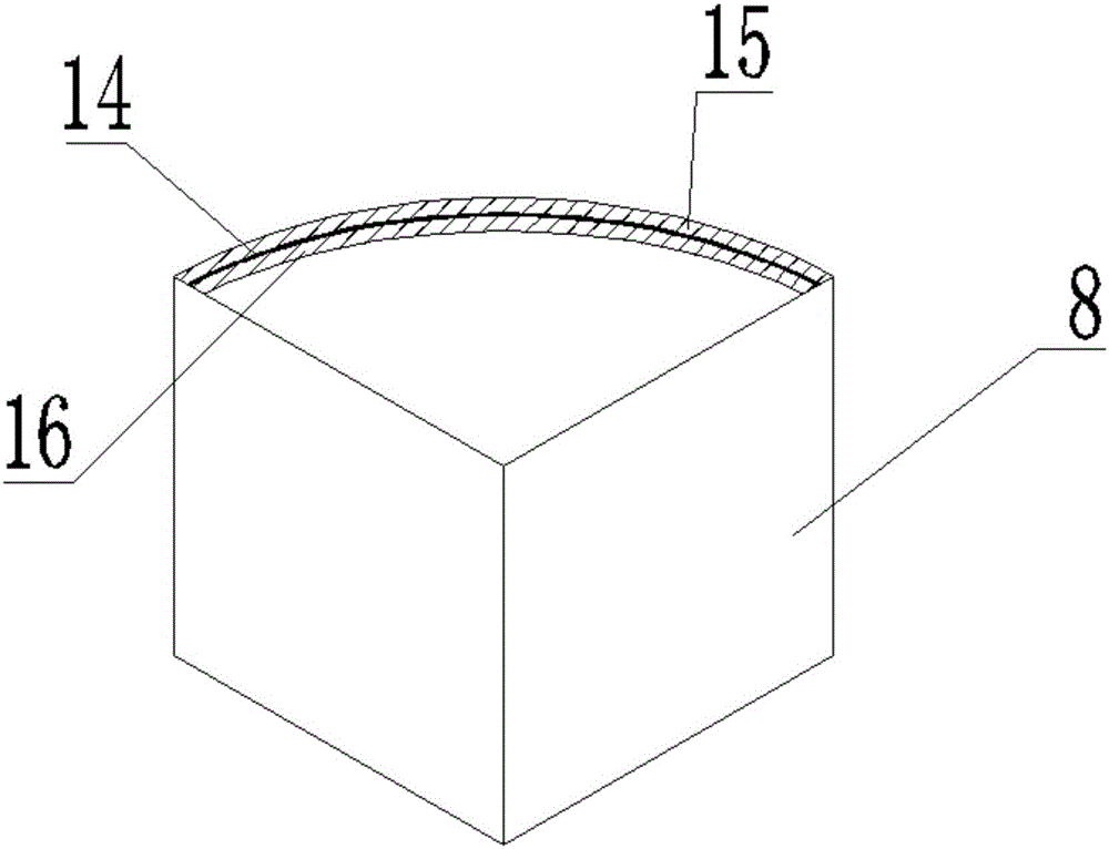 Bilateral ventilation device for forming air tank air distribution and control method thereof