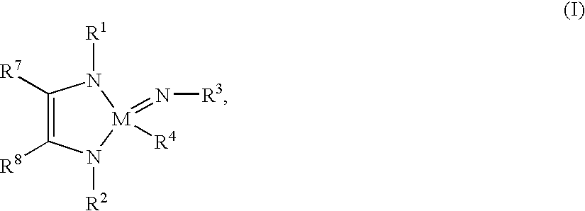 Tantalum and niobium compounds and their use for chemical vapour deposition (CVD)