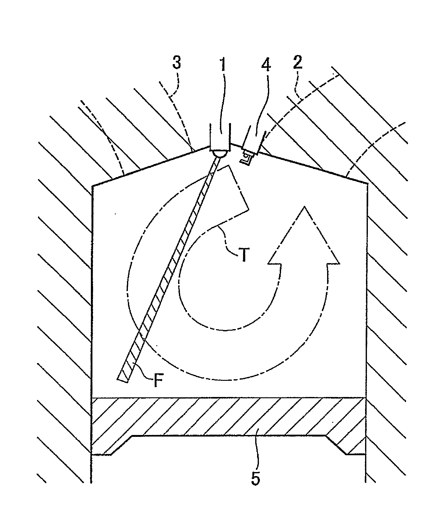 Direct injection spark ignition internal combustion engine and method for controlling same