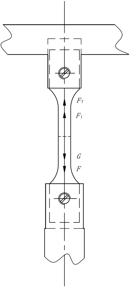 High-speed one-way tensile test device and method