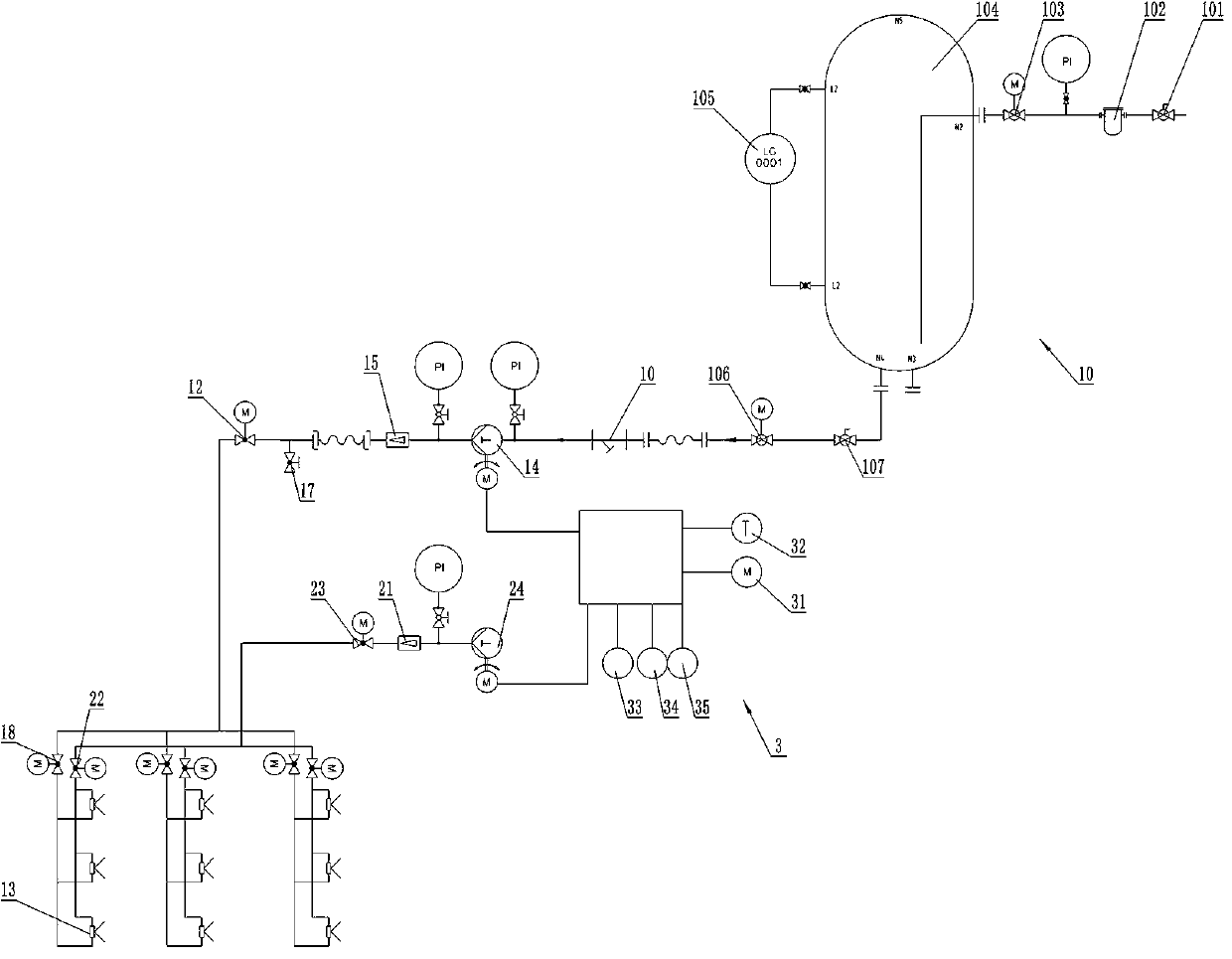 Air-side air and water mixed fine atomization enhanced heat exchange system for air cooler