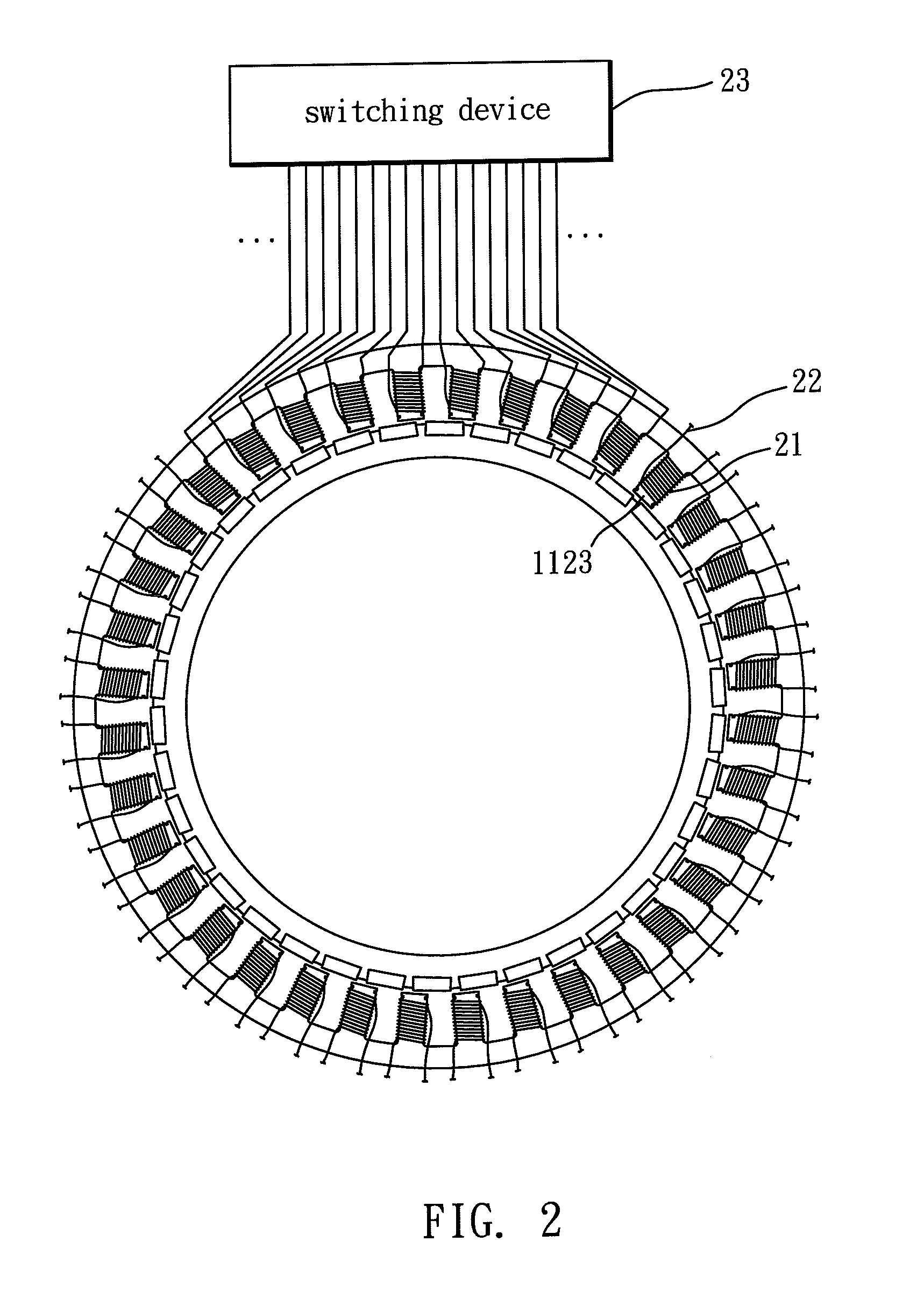 Composite permanent magnet synchronous machine