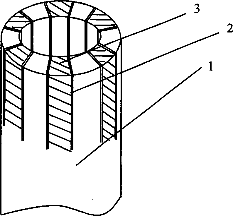 Method for sealing lancing type crystallizer copper pipe using electromagnetic pressure