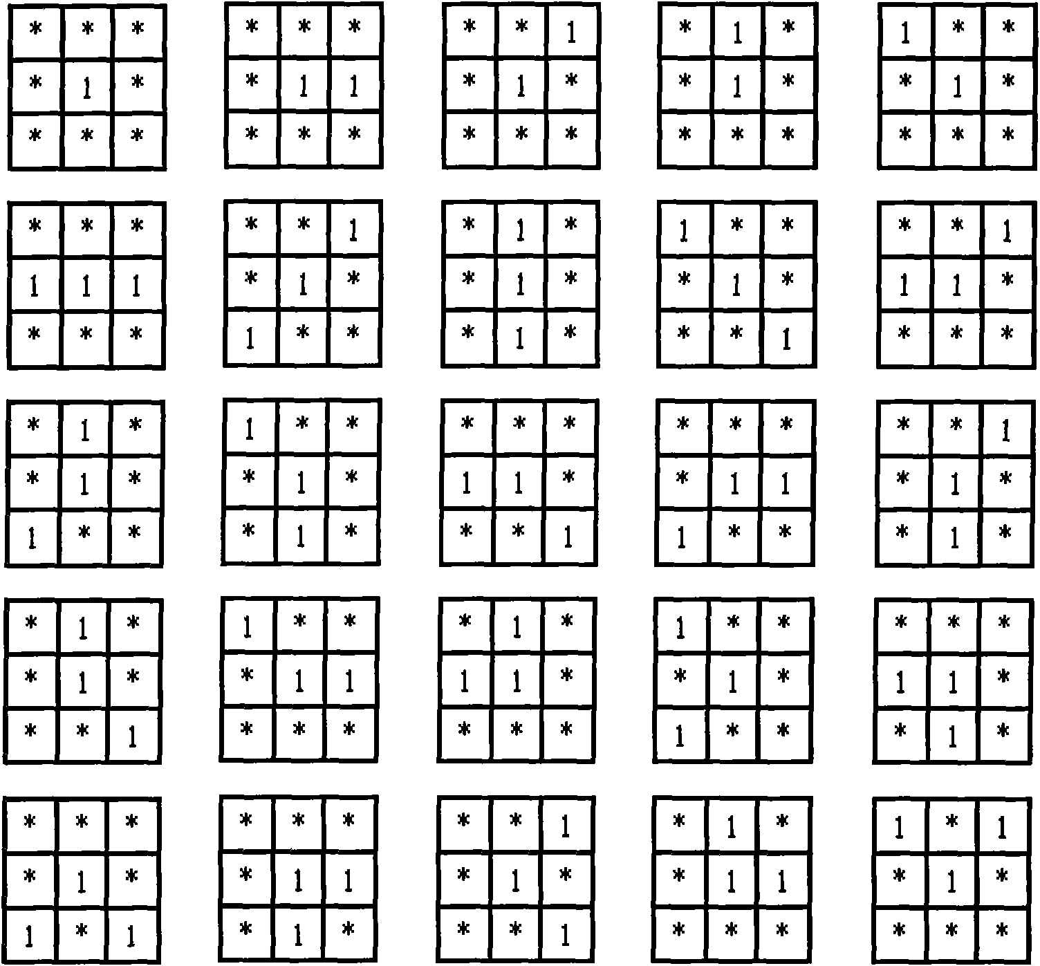 Method and device for identifying image of junk e-mail based on high-order autocorrelation characteristic