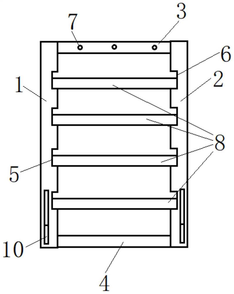 Multifunctional bookcase structure