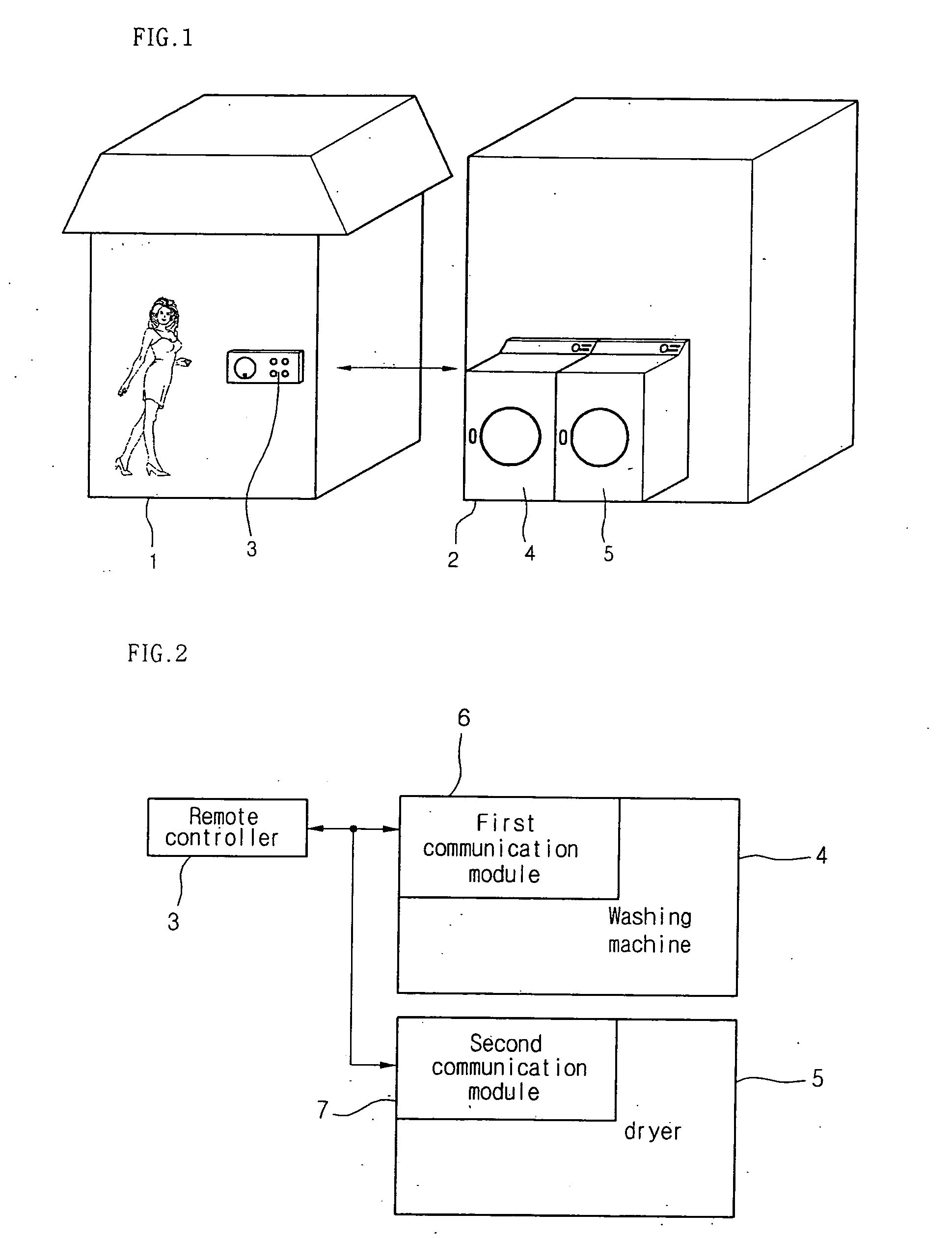 Monitoring system and method for home appliance placed within certain distance