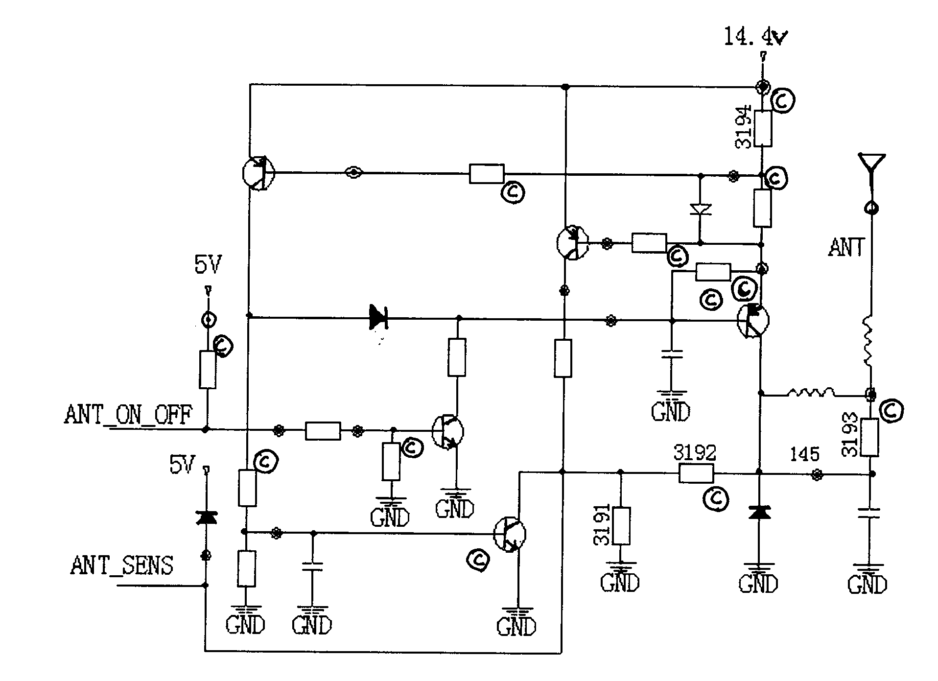 Automatic diagnosis method of automobile sound loudspeaker and antenna