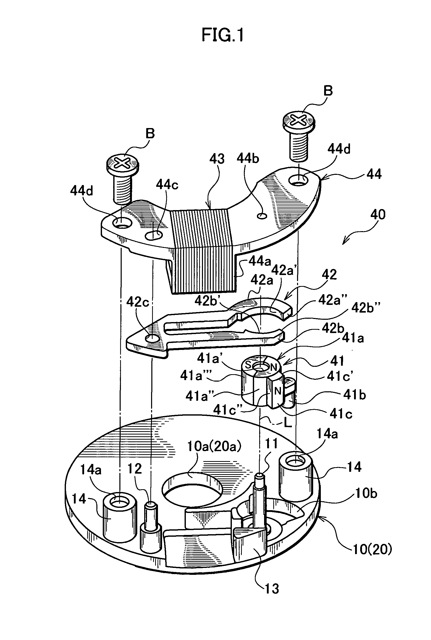 Electromagnetic actuator and camera blade driving device