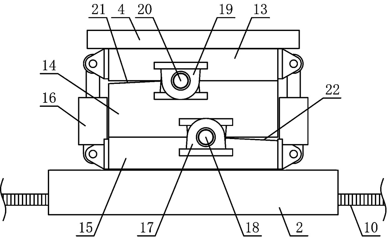 Fabric translation and traction mechanism