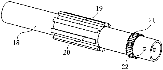 Hydraulic-magnetic driving borehole cleaning tool magnetic torque test apparatus and test method