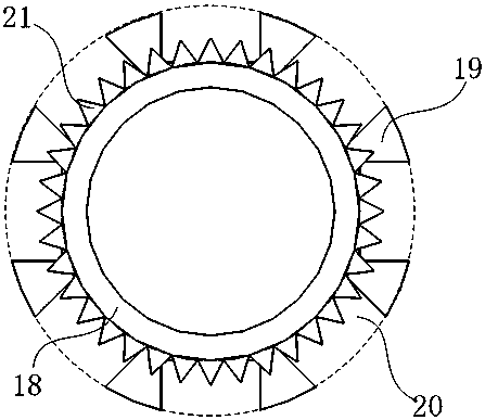 Hydraulic-magnetic driving borehole cleaning tool magnetic torque test apparatus and test method