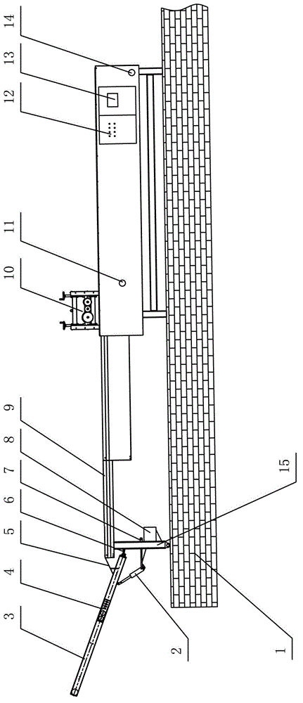 Full-automatic telescopic type car loader