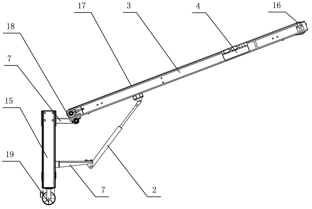 Full-automatic telescopic type car loader