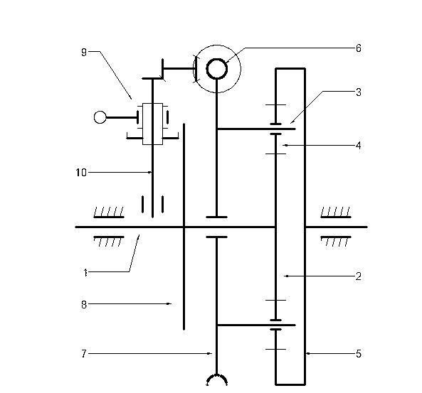 Infinitely variable transmission for planetary gear