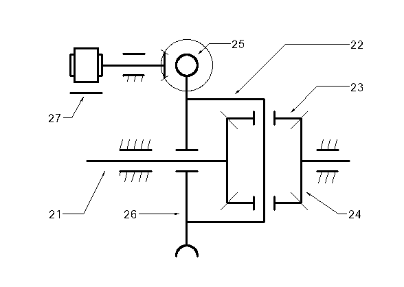 Infinitely variable transmission for planetary gear